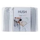 Hush-Grey-Stripe-Cotton-Flannelette-Sheet-Set Sale