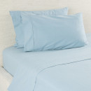 Hush-Plain-Blue-Flat-Flannelette-Sheet Sale