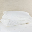 Hush-Plain-White-Flannelette-Pillowcase-Pair Sale