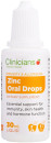 Clinicians-Zinc-Oral-Drops-30mL-Liquid Sale