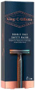 King-C-Gillette-Double-Edge-Safety-Razor-5-Blade-Refills Sale