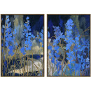 Neon-Blue-2pc-Wall-Art Sale