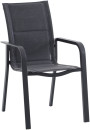 Mimosa-Cordoba-Aluminium-Dining-Chair-Charcoal Sale