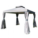 Mimosa-Venice-Grey-Semi-Permanent-Gazebo Sale