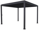 Mimosa-Portsea-Aluminium-Semi-Permanent-Gazebo-Black Sale