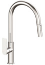 Mondella-Rococo-WELS-5-star-6Lmin-Pull-Down-Sink-Mixer-in-Chrome Sale