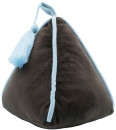 Astin-Sinclair-18cm-x-14cm-Velvet-Door-Stop-in-Brown Sale