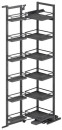 Kaboodle-Kitchen-450mm-6-Tier-Pullout-Swing-Pantry-Shelf Sale