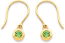 9ct-Peridot-Hook-Earrings Sale