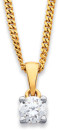 10ct-Element-Lab-Diamond-Solitaire-Pendant Sale