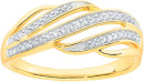 9ct-Diamond-3-Row-Ring Sale