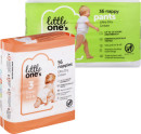 Little-Ones-Nappy-Bulk-40-56-Pack-or-Nappy-Pants-Bulk-34-44-Pack Sale