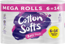 Cotton-Softs-3-Ply-Mega-Toilet-Tissue-6-Pack Sale