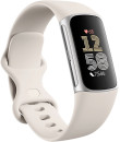 Fitbit-Charge-6-Fitness-Tracker-PorcelainSilver-Aluminium Sale