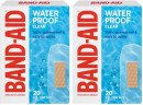 BandAid-Waterproof-Clear-Regular-20-Pack Sale