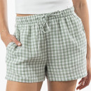 Design-Republique-Cotton-Gingham-Pyjama-Shorts-Sage Sale