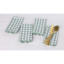 Gather-Scallop-Vichy-Check-Napkin-4-Pack Sale