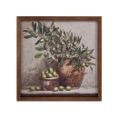 Gracious-Living-Olives-Branch-in-Vase-Wall-Art Sale