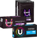 U-By-Kotex-Pads-10-14-Pack-Designer-Liners-30-Pack-or-Tampons-16-Pack Sale