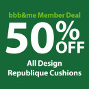 bbbme-Member-Deal-50-off-All-Design-Republique-Cushions Sale