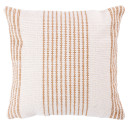 Design-Republique-Harris-Stripe-Cushion-Rust Sale
