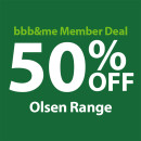 bbbme-Member-Deal-50-off-Olsen-Range Sale