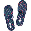 Amparo-Becca-Floral-Navy-Slipper Sale