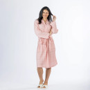 Cassie-Textured-Stripe-Bathrobe Sale