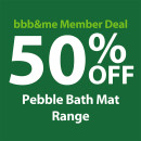 bbbme-Member-Deal-50-off-Pebble-Bath-Mat-Range Sale