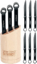 NEW-Bathurst-Steak-Knife-Block-Collectors-Set-6-Piece Sale