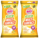 Buzz-Surface-Bacterial-Wipes-Lemon-50-Pack Sale