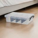 Underbed-Storage-Box-with-3-Divisions-Clear-65L Sale