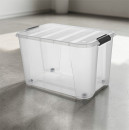Rolling-Storage-Box-with-Clips-32L Sale