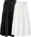 Womens-Boho-Tiered-Midi-Skirt Sale