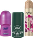 Impulse-Body-Spray-75ml-Cool-Charm-or-Brut-Roll-On-50ml Sale