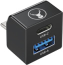 Bonelk-USB-C-to-USB-C-USB-A-Dual-Adapter-ELK-80092-R-Black Sale