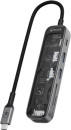 Bonelk-Vision-USB-C-to-6-in-1-Hub-inc-SD-ELK-80151-R-Clear Sale