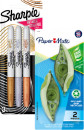 Paper-Mate-Dryline-Grip-2-Pack-or-Sharpie-Metallic-Pen-3-Pack Sale