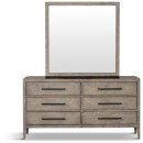 Redbridge-6-Drawer-Dresser-with-Mirror Sale
