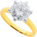 14ct-Element-Lab-Diamond-Solitaire-Ring Sale