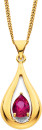 9ct-Created-Ruby-Pendant Sale