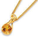 9ct-Citrine-Pendant Sale