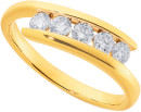 10ct-Element-Lab-Diamond-Crossover-Ring Sale
