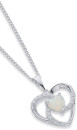 Sterling-Silver-Created-Opal-Cubic-Zirconia-Pendant Sale