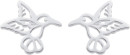 Sterling-Silver-Cut-out-Hummingbird-Stud-Earrings Sale
