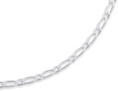 Sterling-Silver-55cm-DC-11-Figaro-Chain Sale