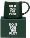 Barrel-Mug-Do-It-For-The-Plot-Green Sale