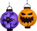 Mirabella-Halloween-Battery-Operated-LED-Light-Up-Paper-Lantern-Pumpkin-or-Bat Sale