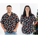 Christmas-Wishes-Pohutukawa-Festive-Adult-Shirt Sale