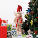 Christmas-Wishes-Standing-Highland-Cow-50cm Sale